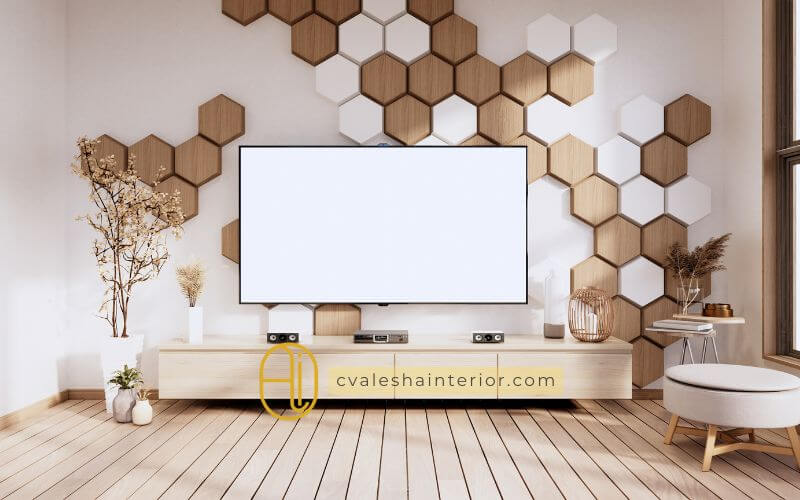 Cari inspirasi backdrop TV modern untuk ruang tamu minimalis? Temukan ide desain stylish dan praktis bersama Alesha Interior!"