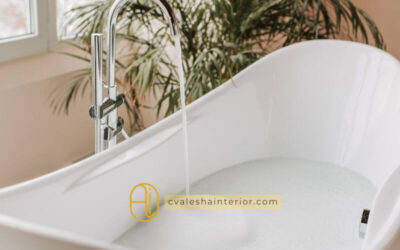 Temukan inspirasi desain bathtub corner untuk kamar mandi minimalis yang fungsional, estetis, dan hemat ruang bersama Alesha Interior